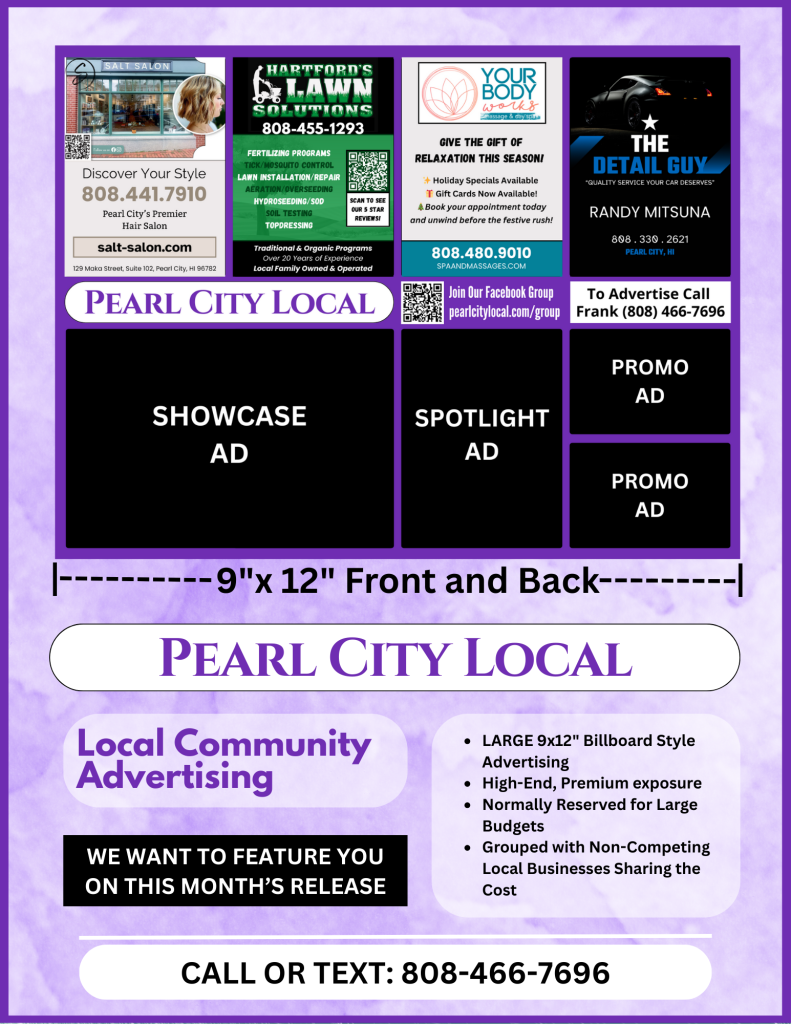 Pearl City Local 9x12 Flyer1